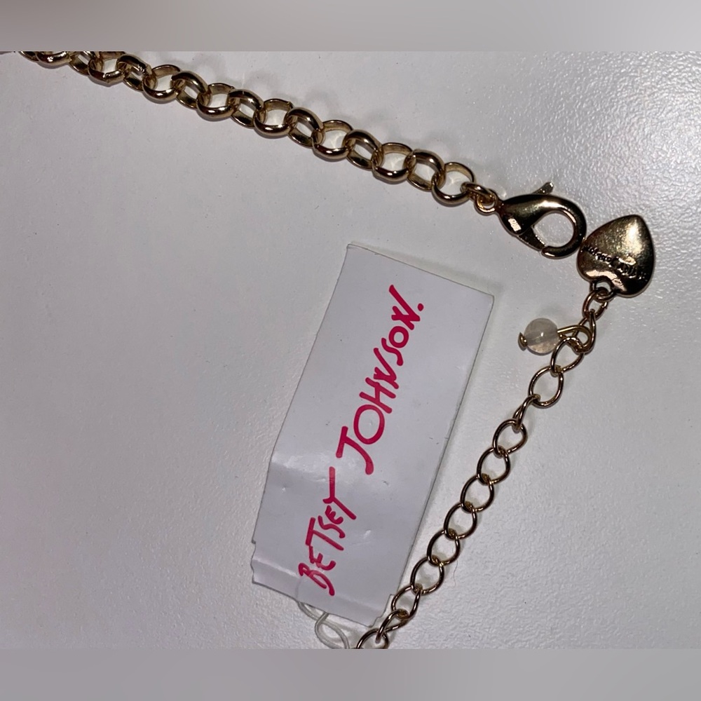 Betsey Johnson Flower Drama Bib Necklace - Picture 5 of 7
